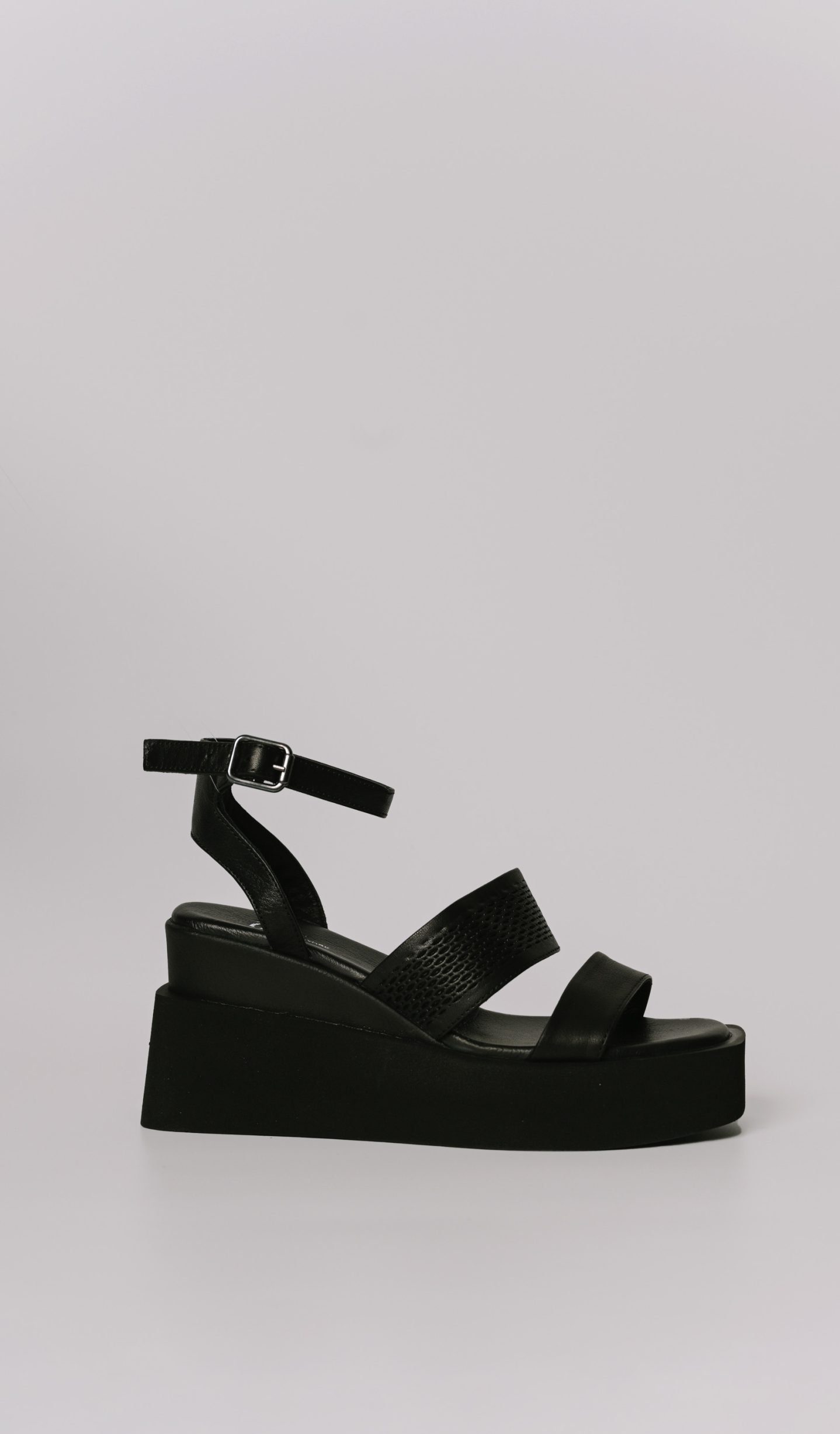 Μαύρα Δερμάτινα Flatforms