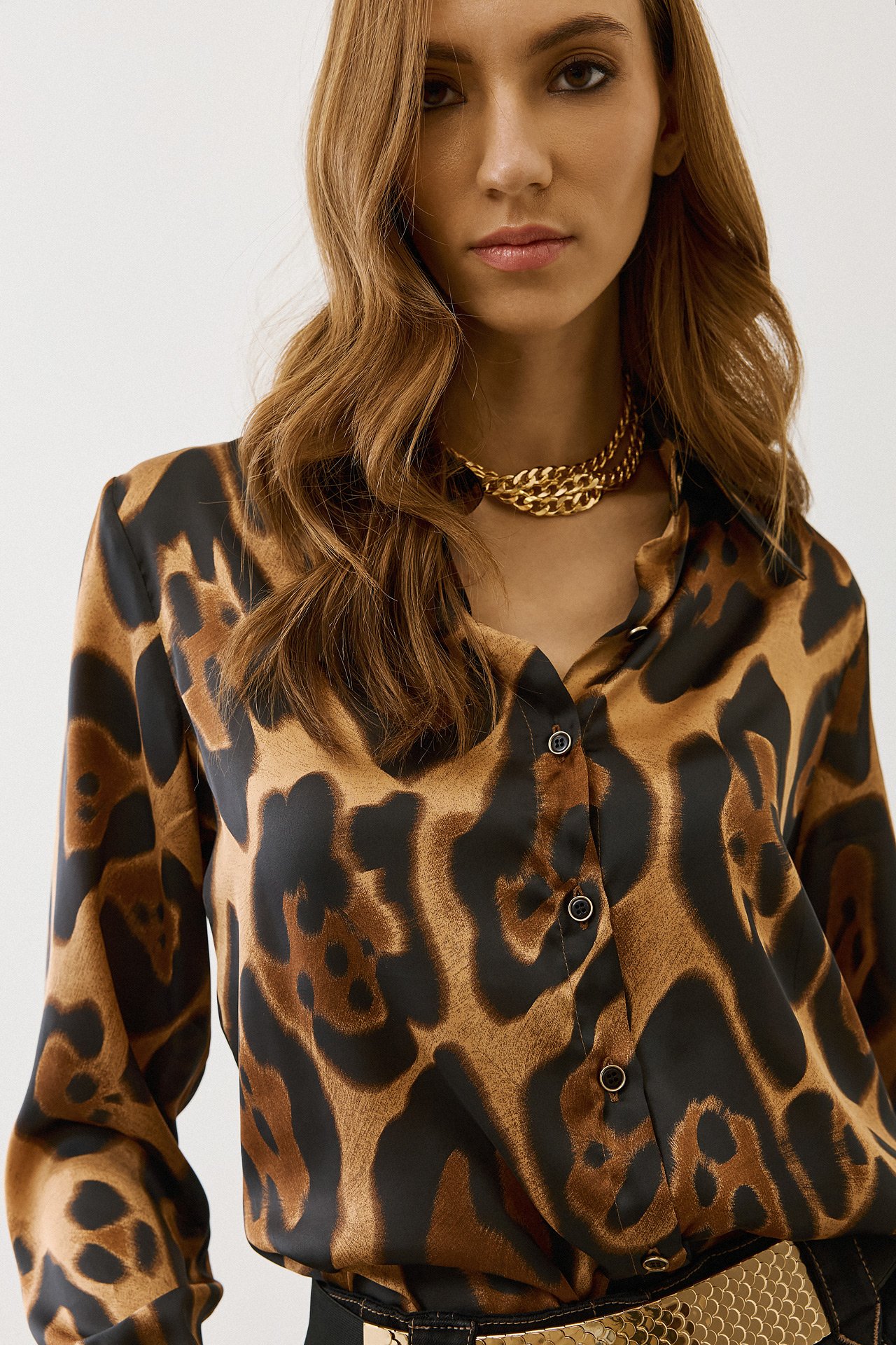 Animal Print Πουκάμισο
