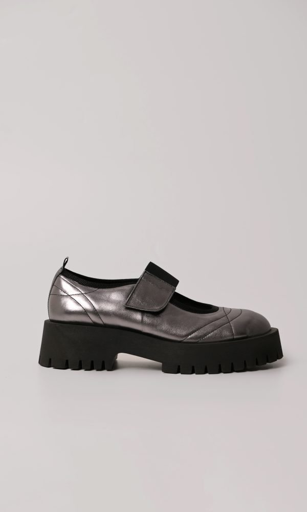 Μεταλλικά Δερμάτινα Loafers