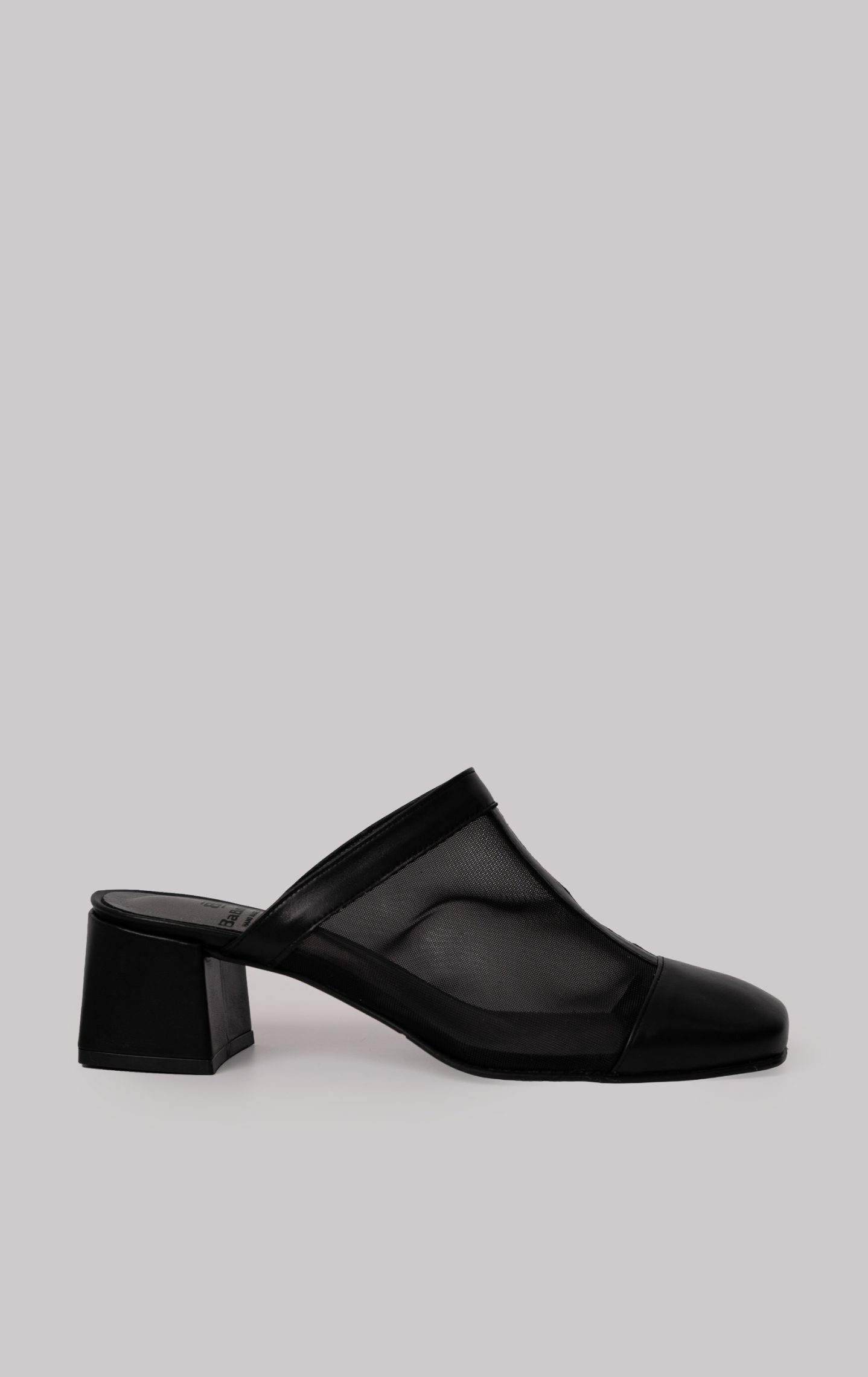 Μαύρα Τετράγωνα Φιλτιρέ Mules