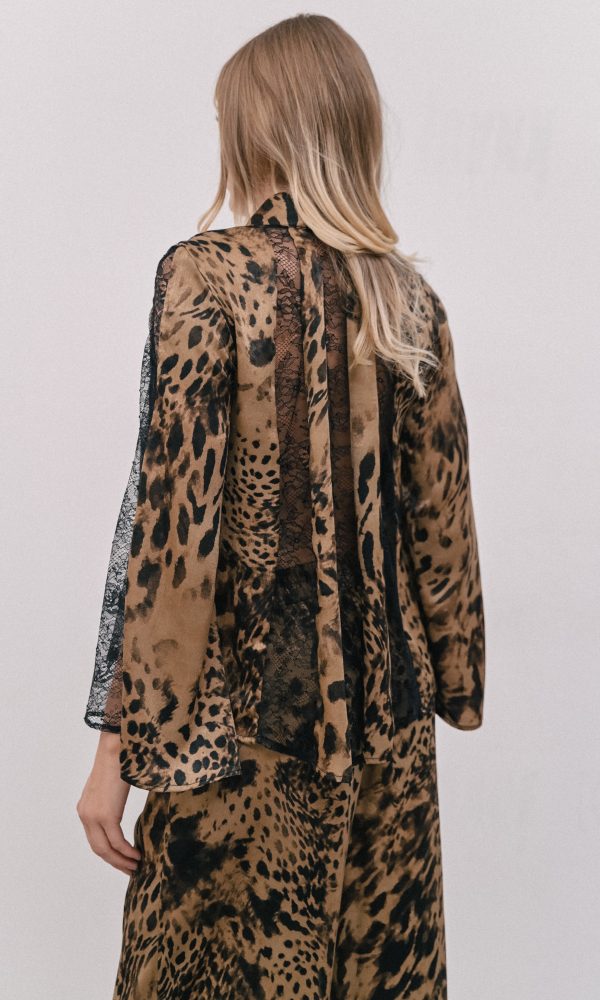 Animal Print Πουκαμίσα