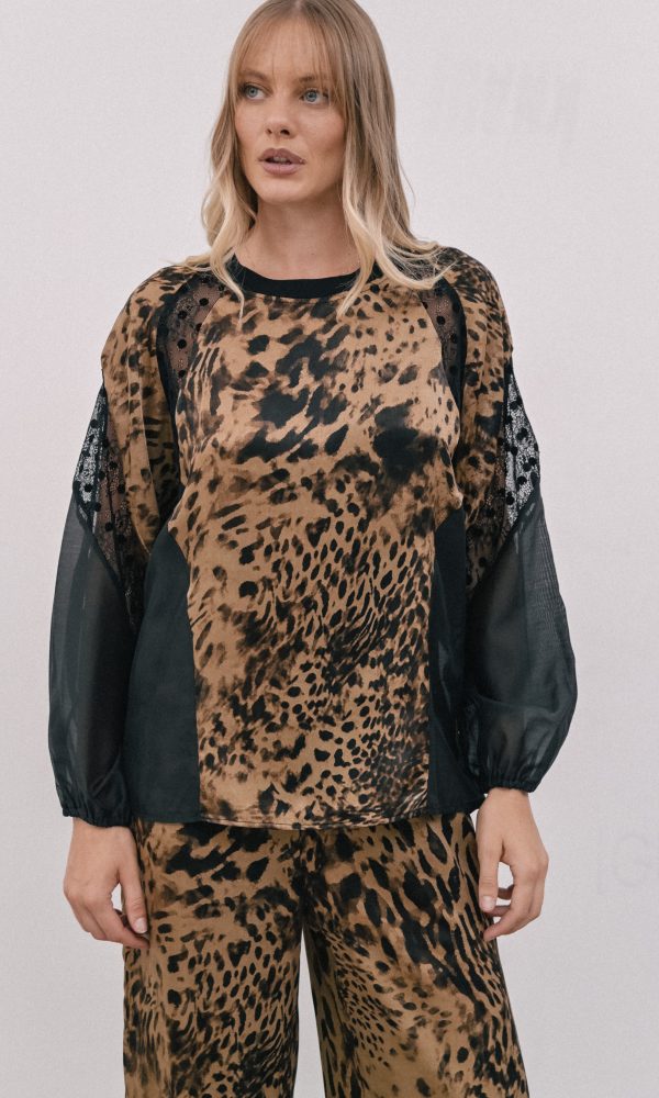 Animal Print Μπλούζα