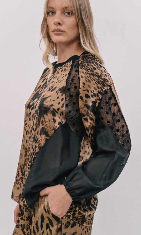 Animal Print Μπλούζα