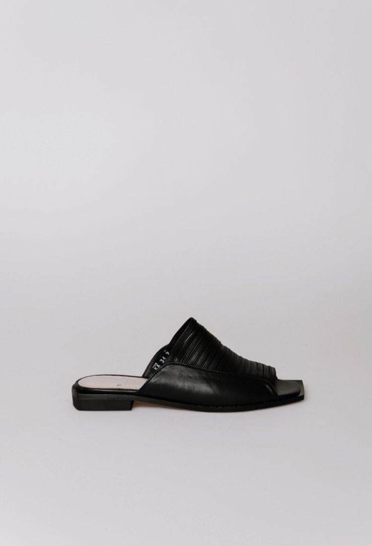 Flat Δερμάτινα Mules