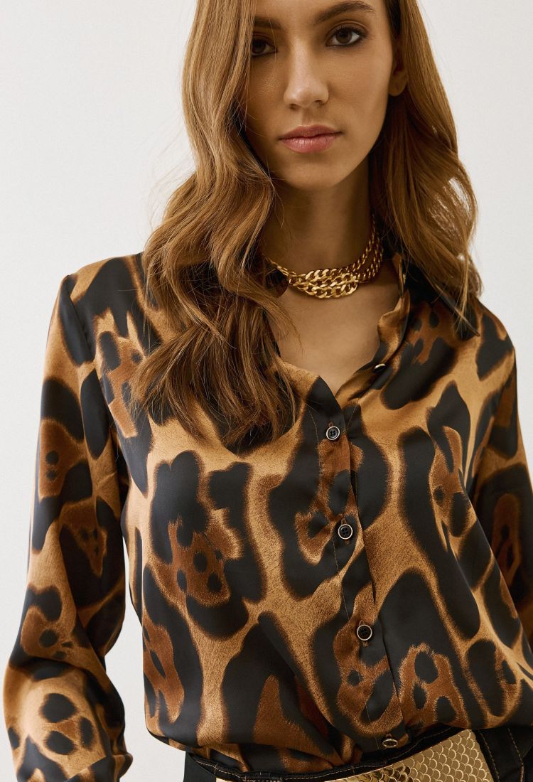 Animal Print Πουκάμισο